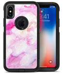 Pink 32 Absorbed Watercolor Texture - iPhone X OtterBox Case & Skin Kits