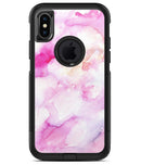 Pink 32 Absorbed Watercolor Texture - iPhone X OtterBox Case & Skin Kits