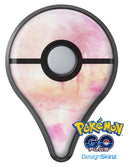 Pink 42 Absorbed Watercolor Texture Pokémon GO Plus Vinyl Protective Decal Skin Kit
