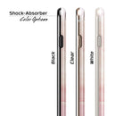Pink 42 Absorbed Watercolor Texture iPhone 6/6s or 6/6s Plus 2-Piece Hybrid INK-Fuzed Case