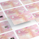 Pink 42 Absorbed Watercolor Texture - Premium Protective Decal Skin-Kit for the Apple Credit Card