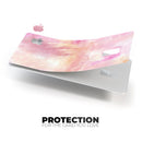 Pink 42 Absorbed Watercolor Texture - Premium Protective Decal Skin-Kit for the Apple Credit Card