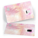 Pink 42 Absorbed Watercolor Texture - Premium Protective Decal Skin-Kit for the Apple Credit Card