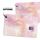 Pink 42 Absorbed Watercolor Texture - Premium Protective Decal Skin-Kit for the Apple Credit Card