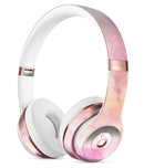Pink 42 Absorbed Watercolor Texture Full-Body Skin Kit for the Beats by Dre Solo 3 Wireless Headphones