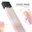 Pink 42 Absorbed Watercolor Texture - Premium Decal Protective Skin-Wrap Sticker compatible with the Juul Labs vaping device