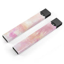 Pink 42 Absorbed Watercolor Texture - Premium Decal Protective Skin-Wrap Sticker compatible with the Juul Labs vaping device