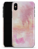 Pink 42 Absorbed Watercolor Texture - iPhone X Clipit Case
