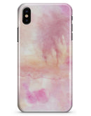 Pink 42 Absorbed Watercolor Texture - iPhone X Clipit Case
