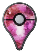 Pink 72 Absorbed Watercolor Texture Pokémon GO Plus Vinyl Protective Decal Skin Kit