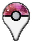 Pink 72 Absorbed Watercolor Texture Pokémon GO Plus Vinyl Protective Decal Skin Kit