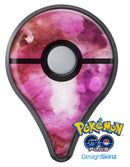 Pink 72 Absorbed Watercolor Texture Pokémon GO Plus Vinyl Protective Decal Skin Kit