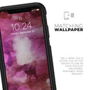 Pink 72 Absorbed Watercolor Texture - Skin Kit for the iPhone OtterBox Cases