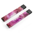 Pink 72 Absorbed Watercolor Texture - Premium Decal Protective Skin-Wrap Sticker compatible with the Juul Labs vaping device