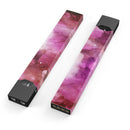 Pink 72 Absorbed Watercolor Texture - Premium Decal Protective Skin-Wrap Sticker compatible with the Juul Labs vaping device