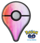 Pink 8682 Absorbed Watercolor Texture Pokémon GO Plus Vinyl Protective Decal Skin Kit