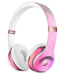Pink 8682 Absorbed Watercolor Texture Full-Body Skin Kit for the Beats by Dre Solo 3 Wireless Headphones