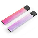 Pink 8682 Absorbed Watercolor Texture - Premium Decal Protective Skin-Wrap Sticker compatible with the Juul Labs vaping device