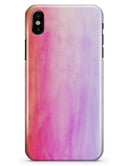 Pink 8682 Absorbed Watercolor Texture - iPhone X Clipit Case