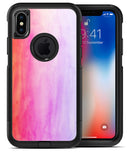 Pink 8682 Absorbed Watercolor Texture - iPhone X OtterBox Case & Skin Kits