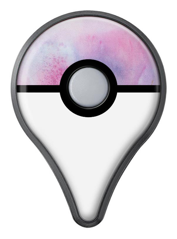 Pink 917 Absorbed Watercolor Texture Pokémon GO Plus Vinyl Protective Decal Skin Kit