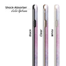 Pink 917 Absorbed Watercolor Texture iPhone 6/6s or 6/6s Plus 2-Piece Hybrid INK-Fuzed Case