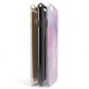 Pink 917 Absorbed Watercolor Texture iPhone 6/6s or 6/6s Plus 2-Piece Hybrid INK-Fuzed Case