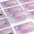 Pink 917 Absorbed Watercolor Texture - Premium Protective Decal Skin-Kit for the Apple Credit Card