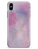 Pink 917 Absorbed Watercolor Texture - iPhone X Clipit Case