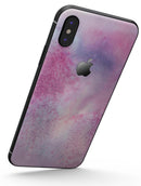 Pink 917 Absorbed Watercolor Texture - iPhone X Skin-Kit