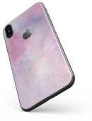 Pink 917 Absorbed Watercolor Texture - iPhone X Skin-Kit