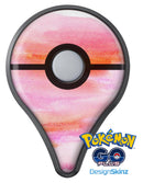 Pink 922137 Absorbed Watercolor Texture Pokémon GO Plus Vinyl Protective Decal Skin Kit