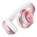 Pink 922137 Absorbed Watercolor Texture Full-Body Skin Kit for the Beats by Dre Solo 3 Wireless Headphones