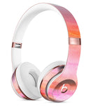 Pink 922137 Absorbed Watercolor Texture Full-Body Skin Kit for the Beats by Dre Solo 3 Wireless Headphones