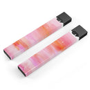 Pink 922137 Absorbed Watercolor Texture - Premium Decal Protective Skin-Wrap Sticker compatible with the Juul Labs vaping device