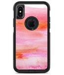 Pink 922137 Absorbed Watercolor Texture - iPhone X OtterBox Case & Skin Kits