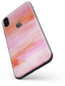 Pink 922137 Absorbed Watercolor Texture - iPhone X Skin-Kit