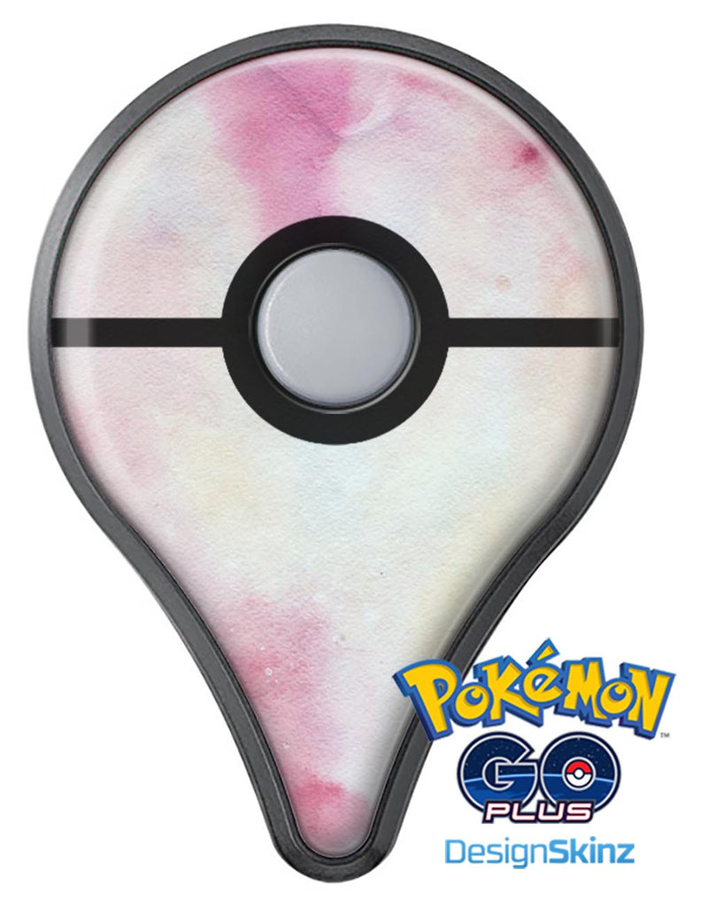 Pink 922 Absorbed Watercolor Texture Pokémon GO Plus Vinyl Protective Decal Skin Kit