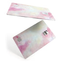 Pink 922 Absorbed Watercolor Texture - Premium Protective Decal Skin-Kit for the Apple Credit Card