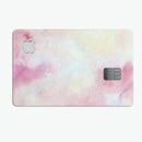 Pink 922 Absorbed Watercolor Texture - Premium Protective Decal Skin-Kit for the Apple Credit Card