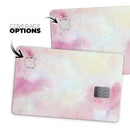 Pink 922 Absorbed Watercolor Texture - Premium Protective Decal Skin-Kit for the Apple Credit Card