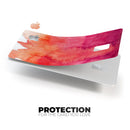 Pink 971 Absorbed Watercolor Texture - Premium Protective Decal Skin-Kit for the Apple Credit Card