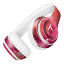 Pink 971 Absorbed Watercolor Texture Full-Body Skin Kit for the Beats by Dre Solo 3 Wireless Headphones