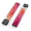 Pink 971 Absorbed Watercolor Texture - Premium Decal Protective Skin-Wrap Sticker compatible with the Juul Labs vaping device