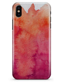 Pink 971 Absorbed Watercolor Texture - iPhone X Clipit Case