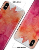 Pink 971 Absorbed Watercolor Texture - iPhone X Clipit Case