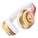 Pink 9739 Absorbed Watercolor Texture Full-Body Skin Kit for the Beats by Dre Solo 3 Wireless Headphones