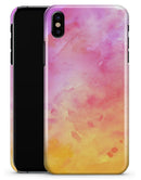 Pink 9739 Absorbed Watercolor Texture - iPhone X Clipit Case