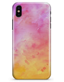 Pink 9739 Absorbed Watercolor Texture - iPhone X Clipit Case