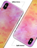 Pink 9739 Absorbed Watercolor Texture - iPhone X Clipit Case